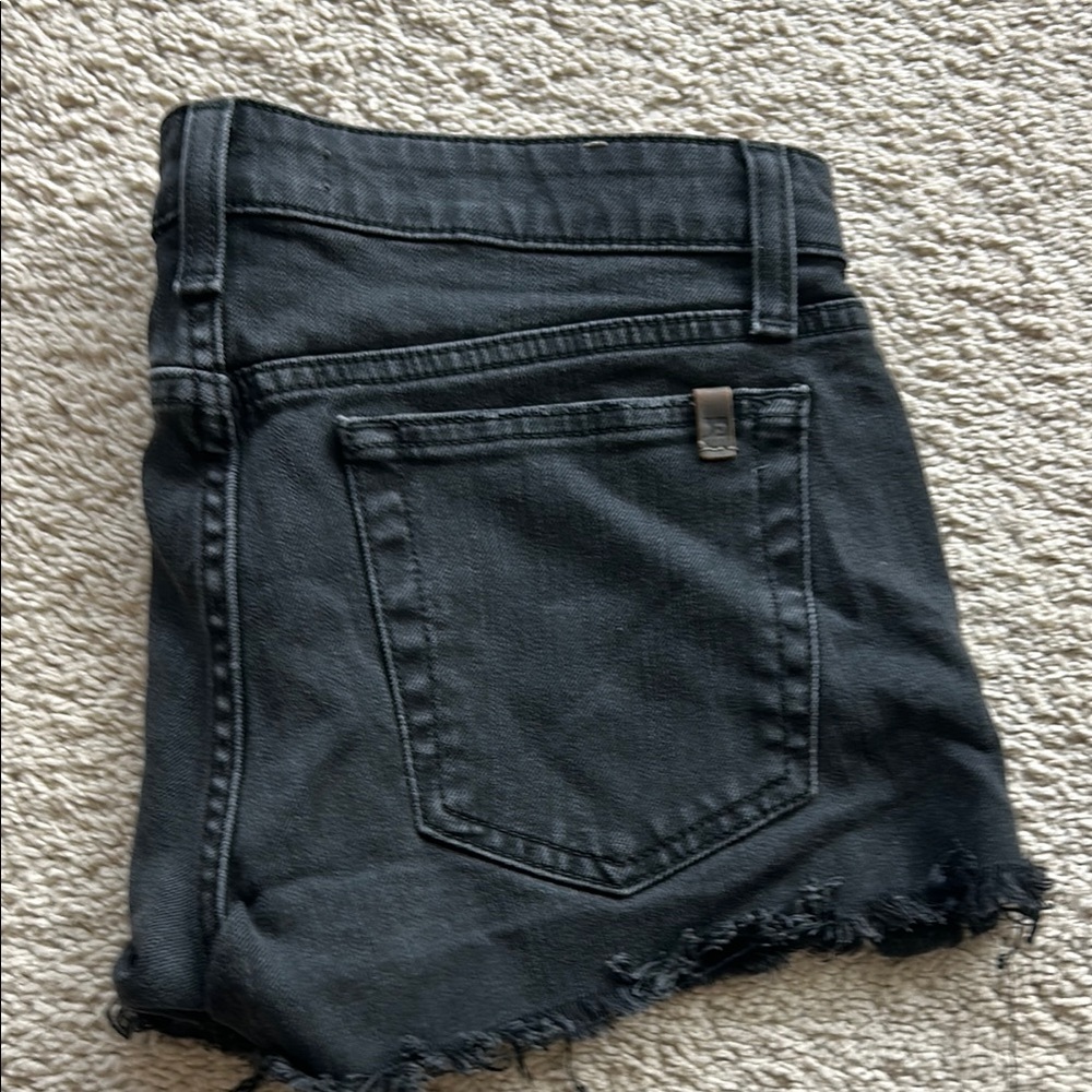 Joes jeans Black Denim Shorts size 26